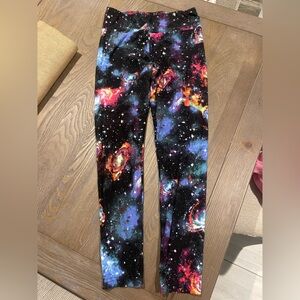 Galaxy Print Scene Leggings